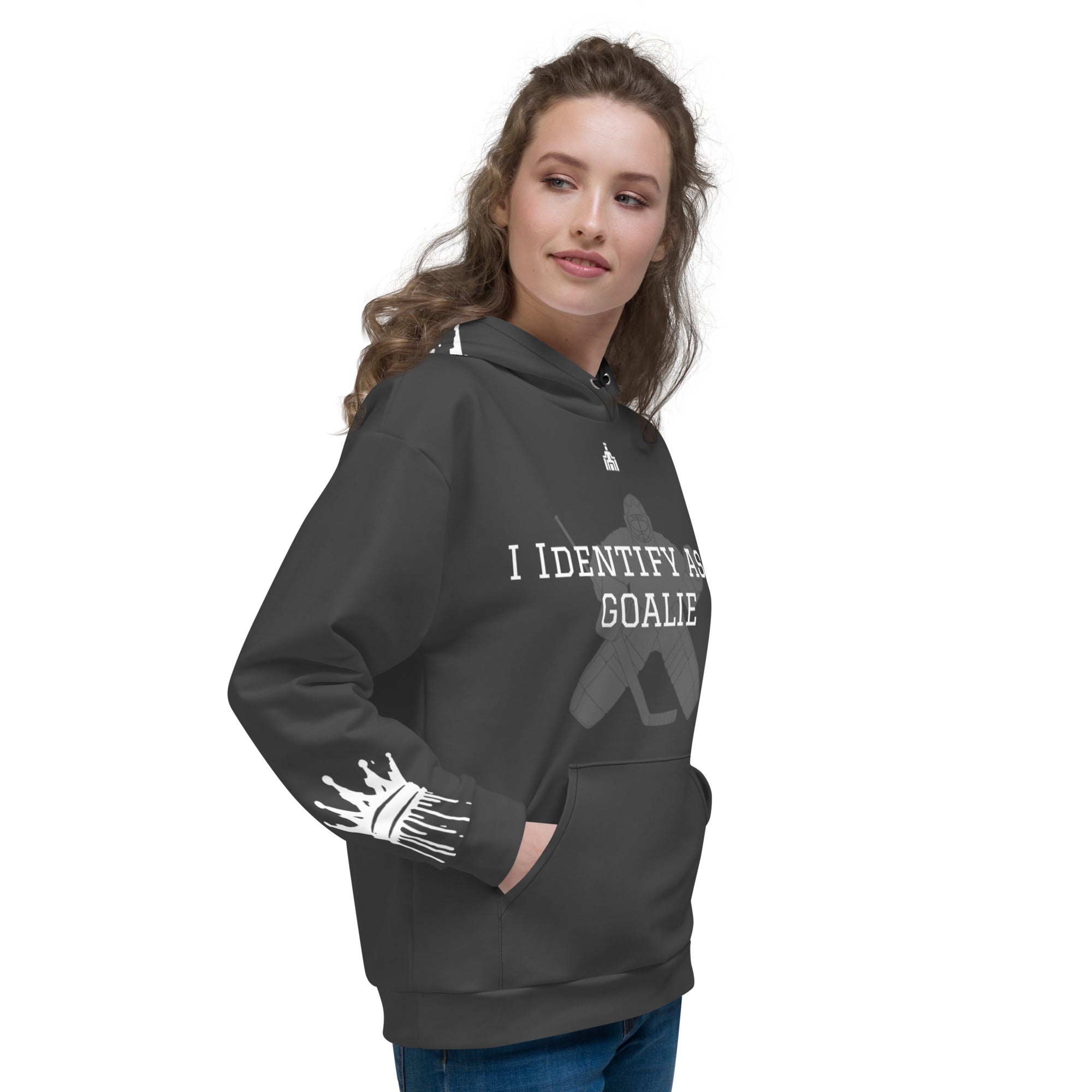 I Identify As A Goalie Unisex Hoodie