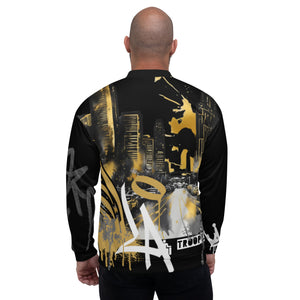 Cityscape Bomber Jacket