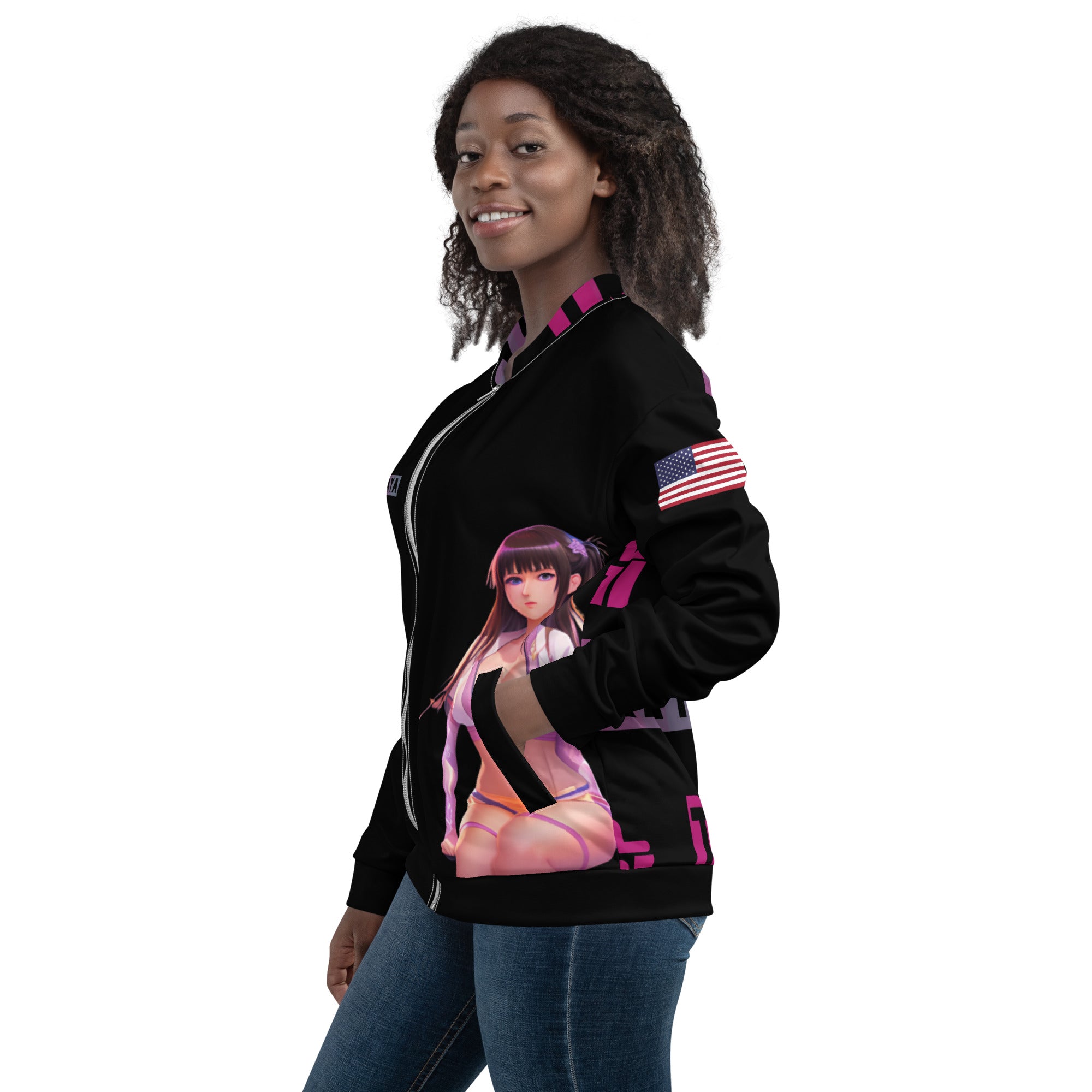 Saori Anime Bomber Jacket