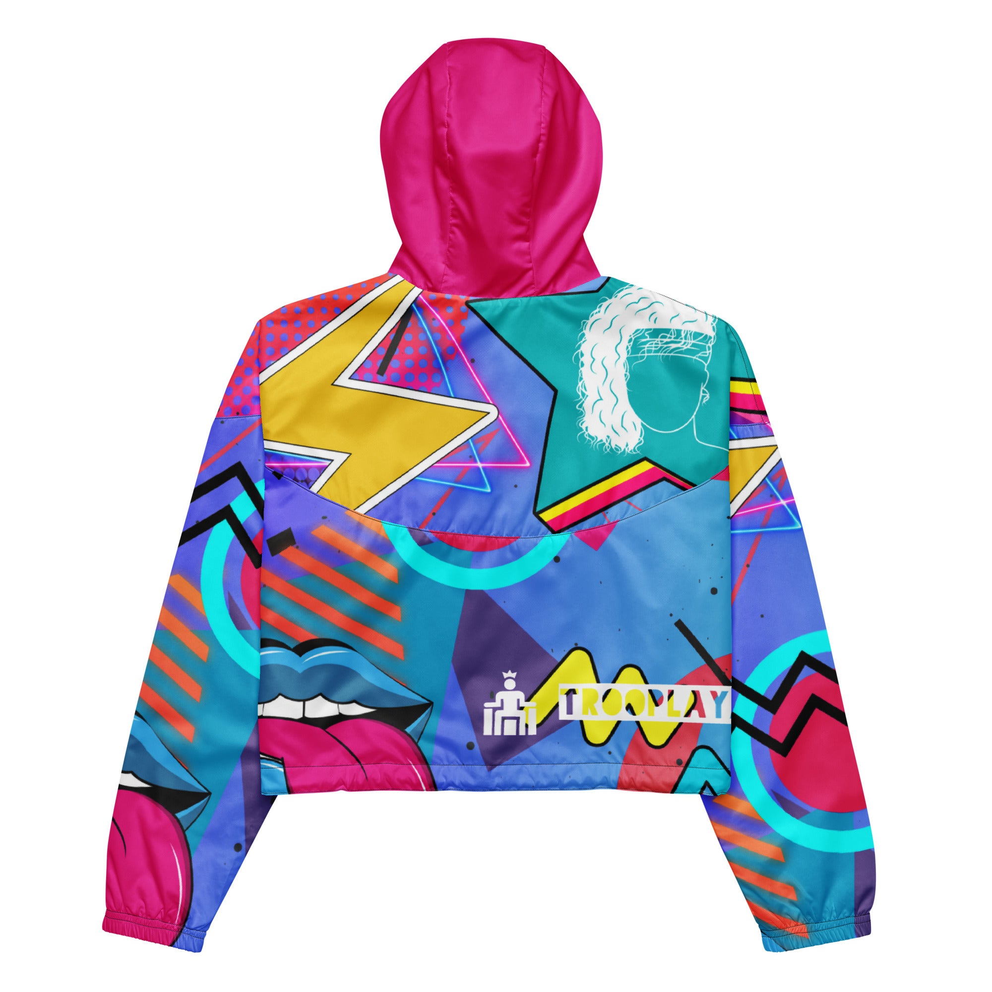 80's Crop n Roll Windbreaker