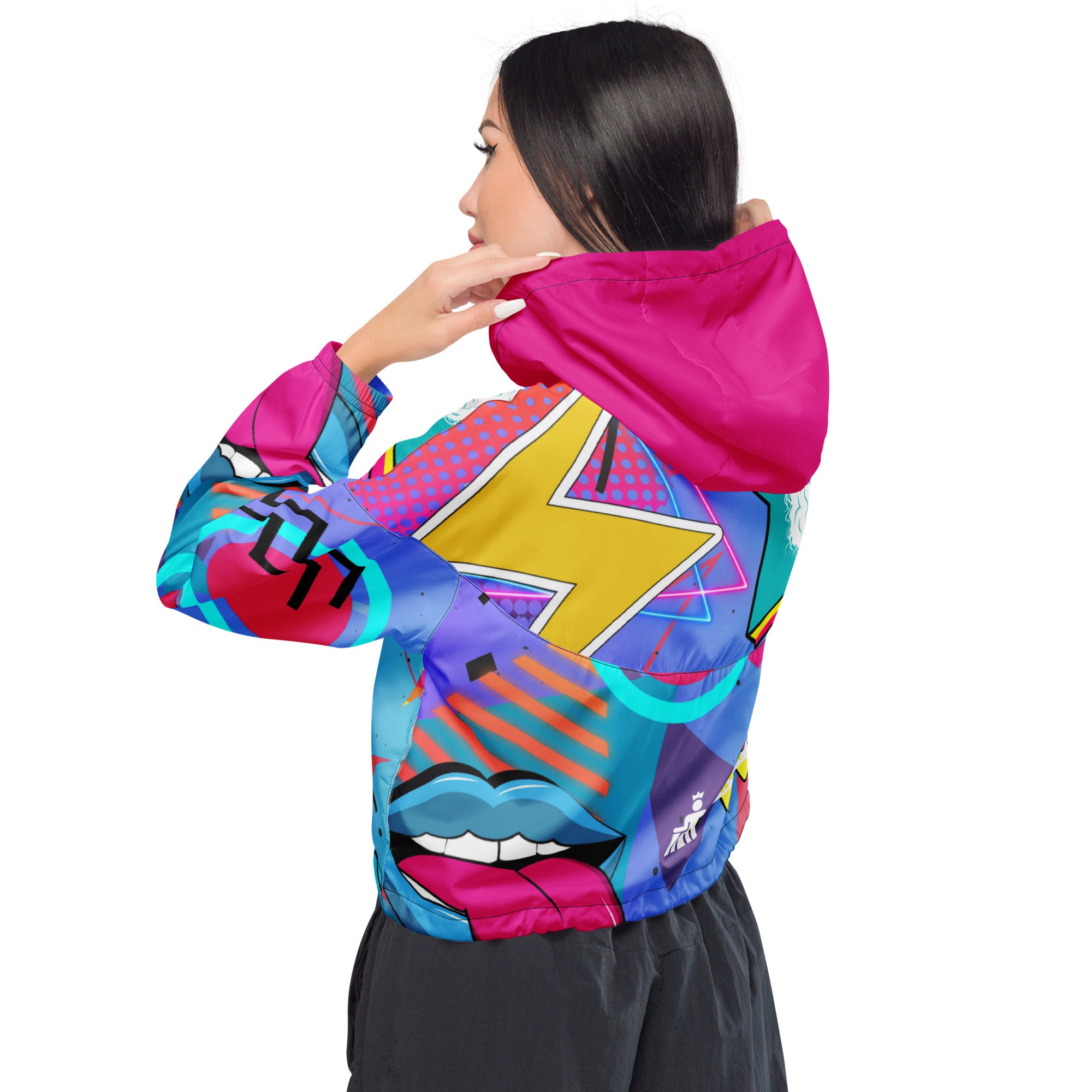 80's Crop n Roll Windbreaker