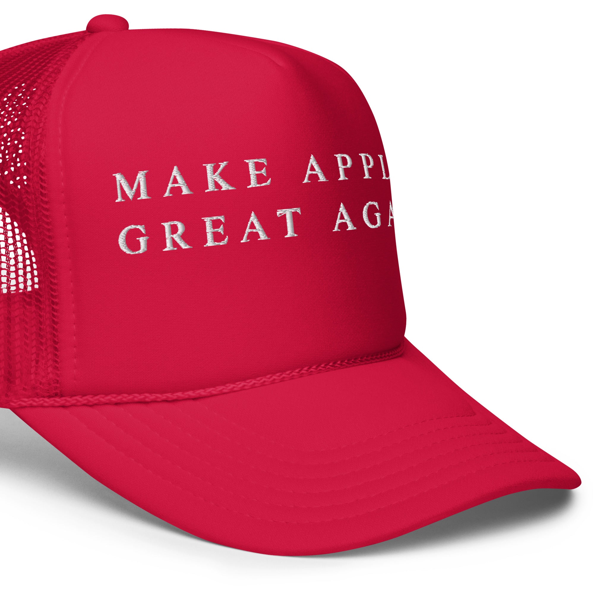 Make Apples Great Again Foam trucker hat