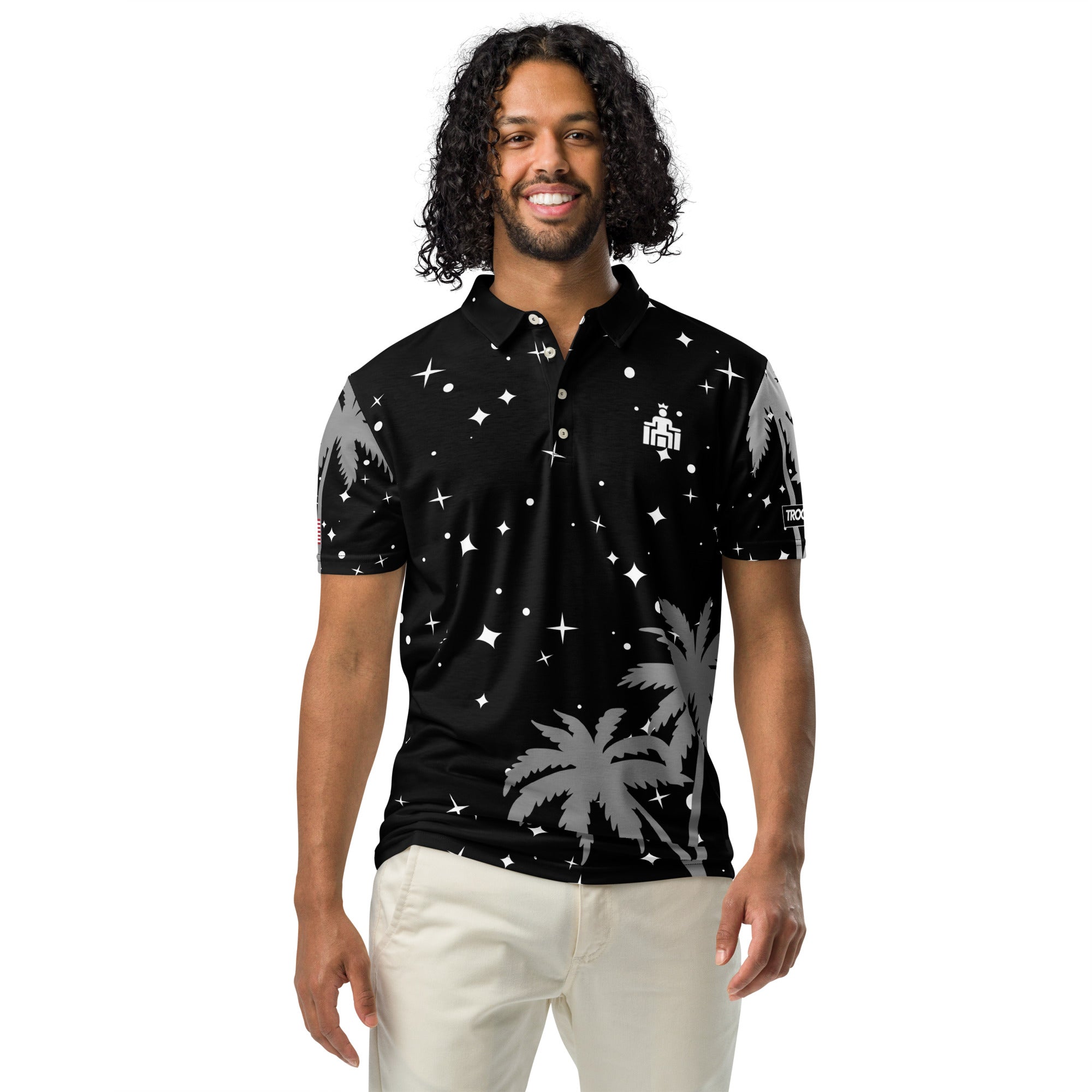 Hollywood Night Men’s slim fit polo