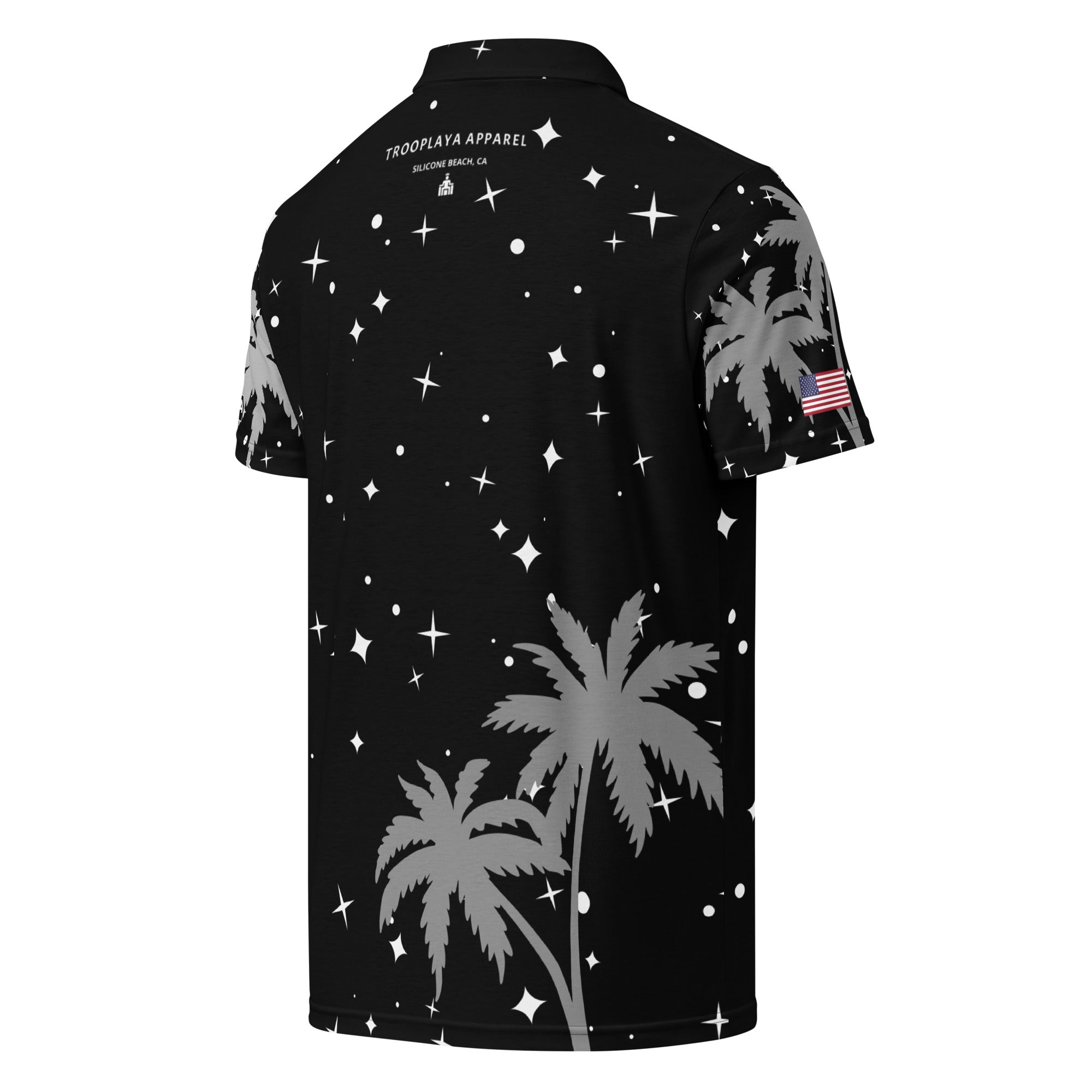 Hollywood Night Men’s slim fit polo