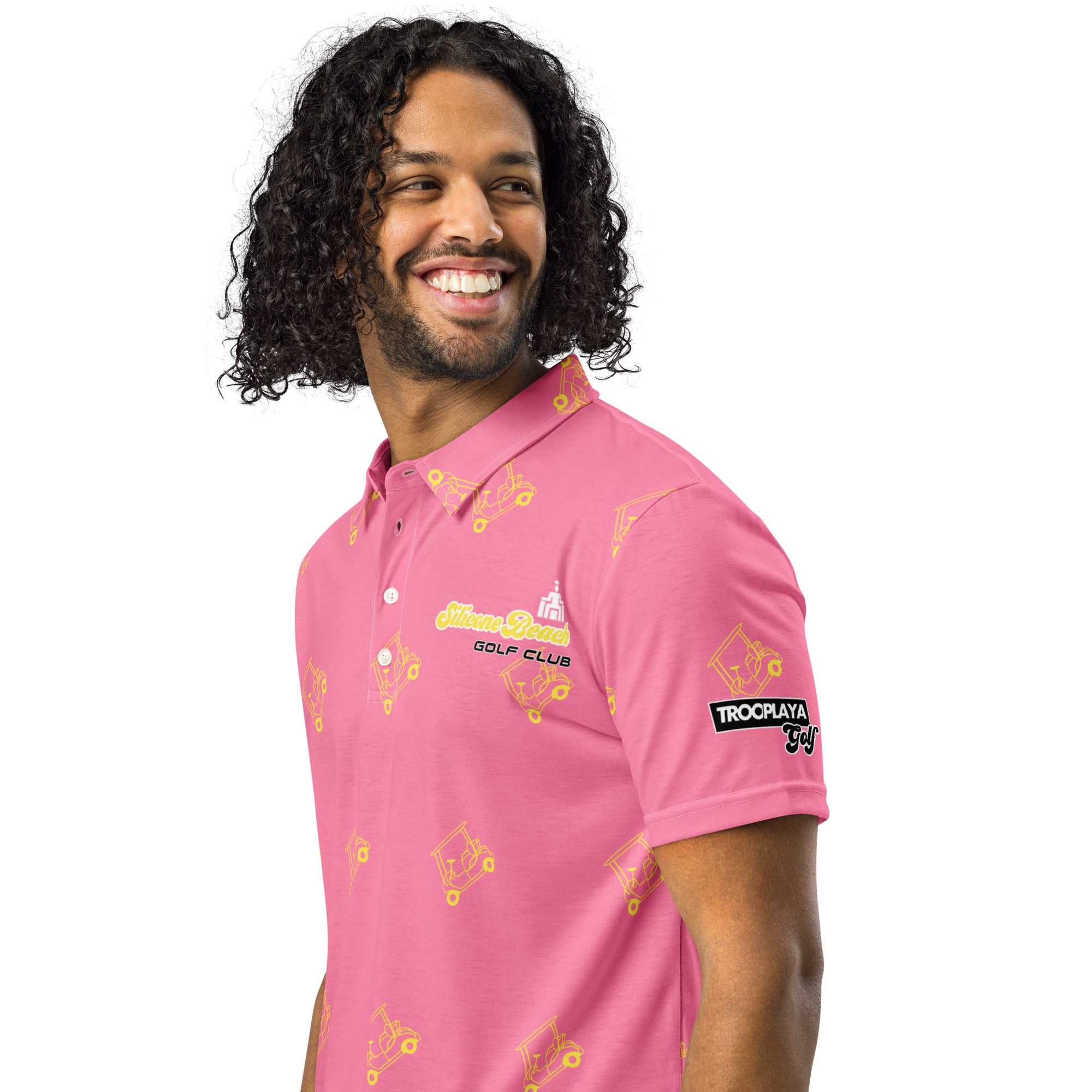 Silicone Beach Sherbert Men’s slim fit polo