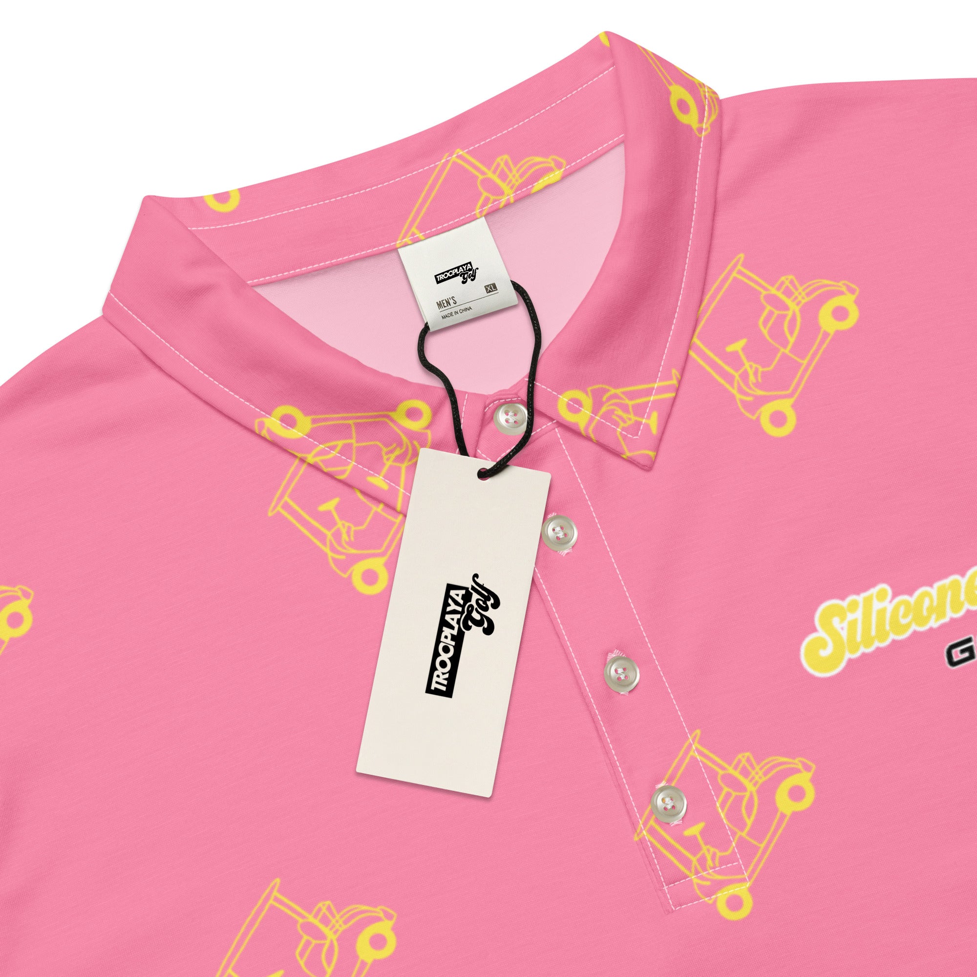 Silicone Beach Sherbert Men’s slim fit polo