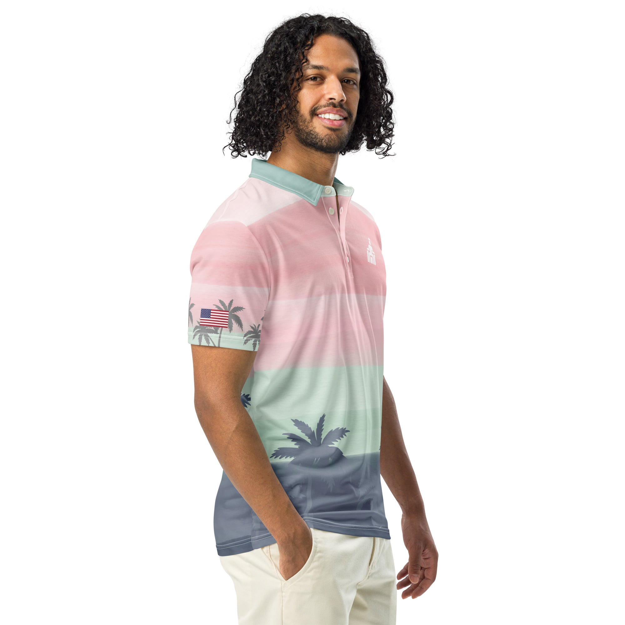 Sunset Strip Men’s Slim Golf Fit Polo